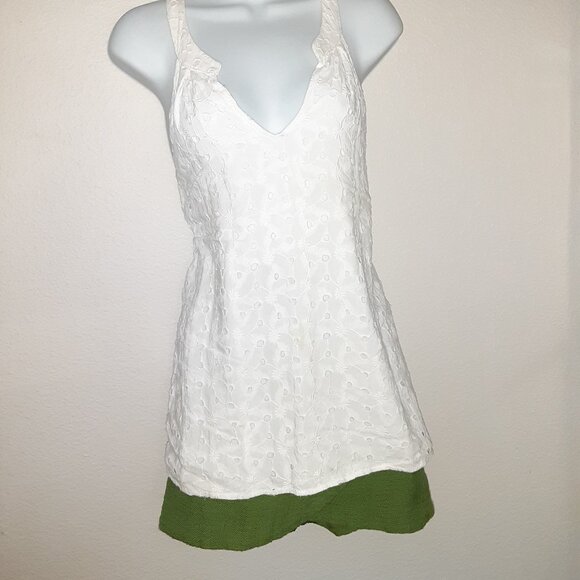 Abercrombie & Fitch Green Skort (Skirt w/shorts underneath) * 38" Waist * Sz XL - Picture 7 of 12